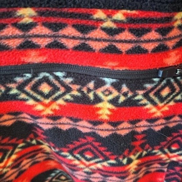 Massive Outdoor Aztec Fleece Hooded Sweatshirt Men's Size Large  Southwestern - Picture 5 of 11